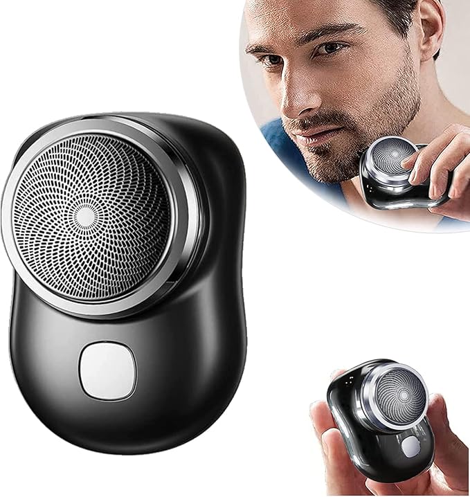 Mini Portable Electric Shaver – Rechargeable Pocket Razor for Men | Wet & Dry