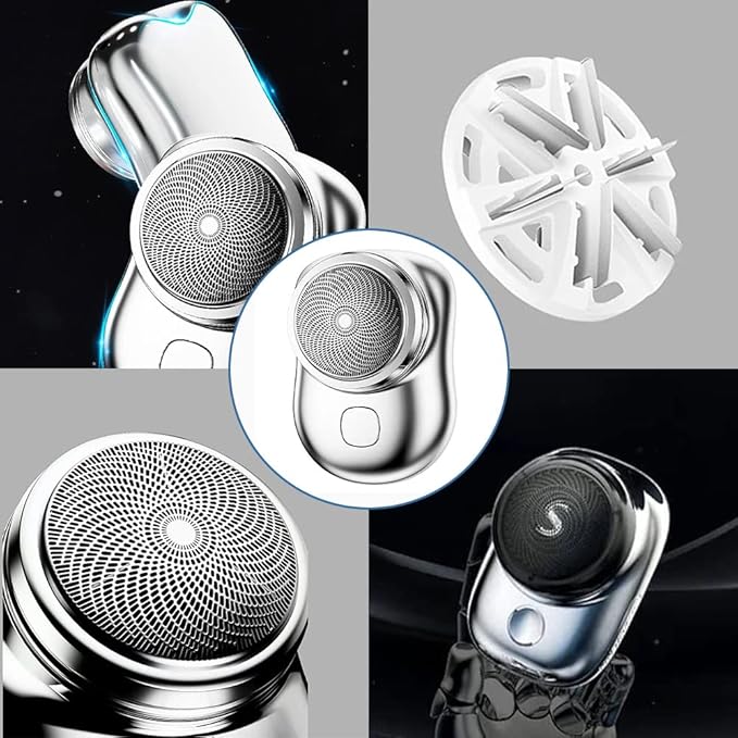 Mini Portable Electric Shaver – Rechargeable Pocket Razor for Men | Wet & Dry