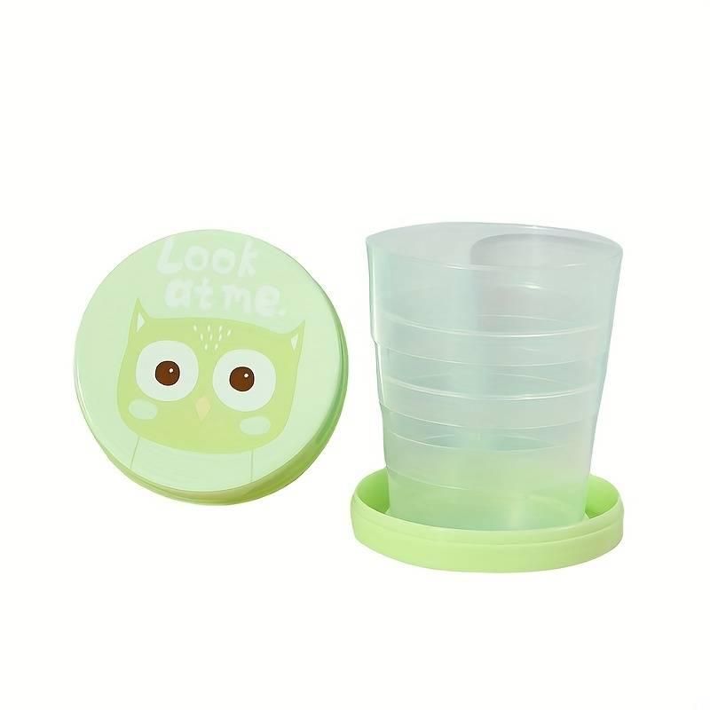 Portable Folding Travel Cups – Reusable Telescopic Cups for Travel, Camping & Picnic (Pack of 2)