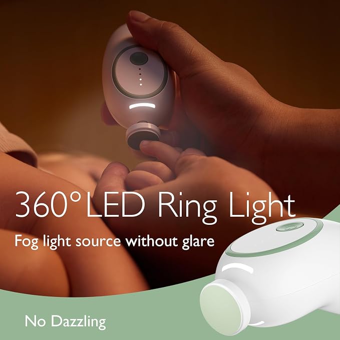 Gentle Baby Nail Trimmer | Safe & Painless Electric Nail Care