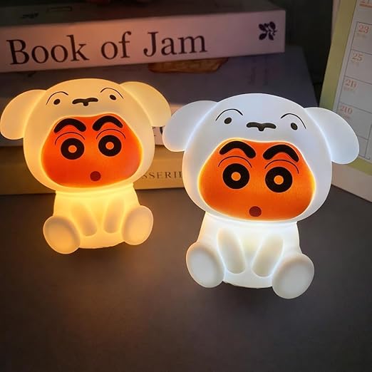 Shiro LED Night Light Lamp – Cute Anime-Inspired Bedroom & Desk Lamp