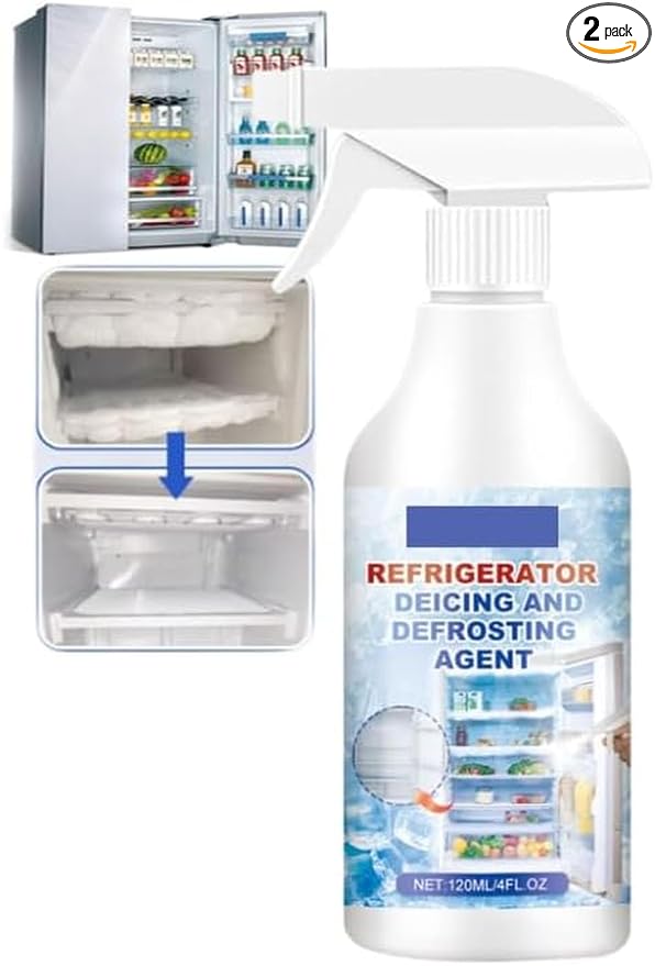 Defrosting Spray for Fridge Freezer (Pack of 2)