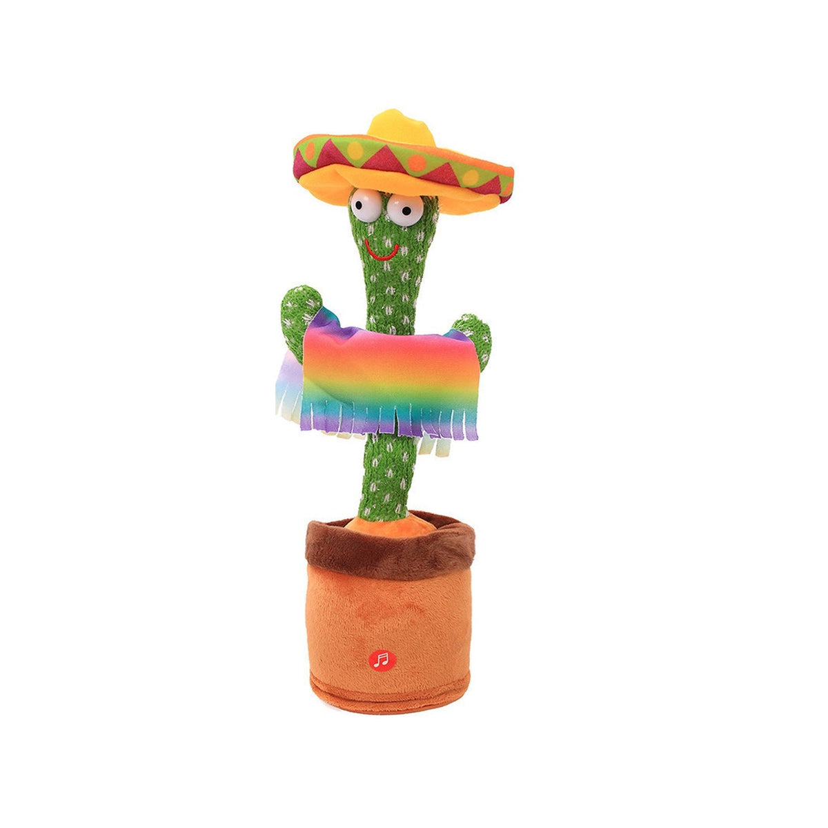 Talking & Dancing Cactus Toy – Interactive Singing, Talking & Voice Repeat Toy