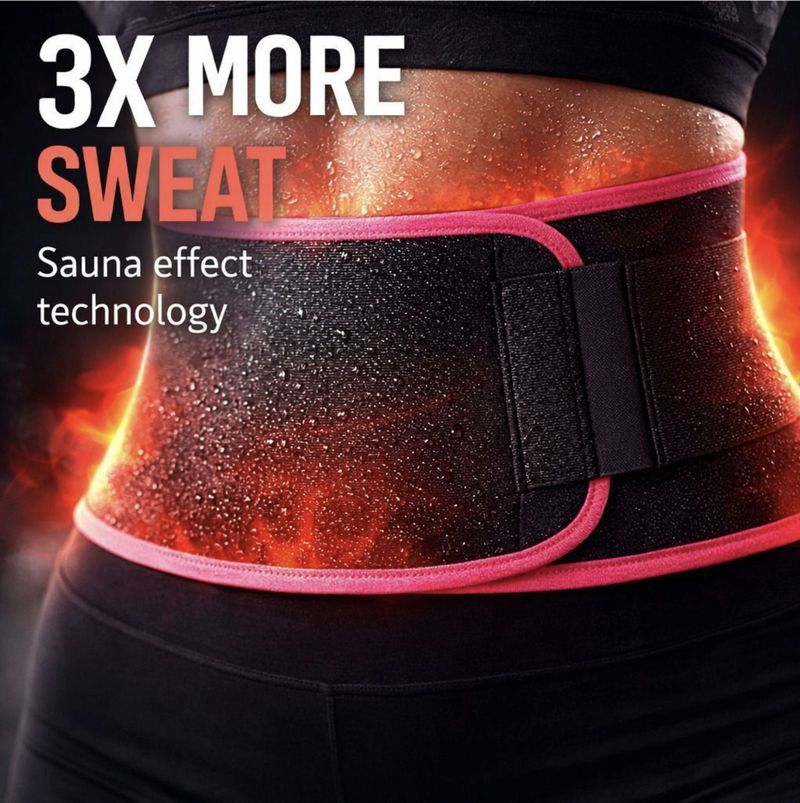 FitPick Sweat Belt | Adjustable Waist Workout Belt