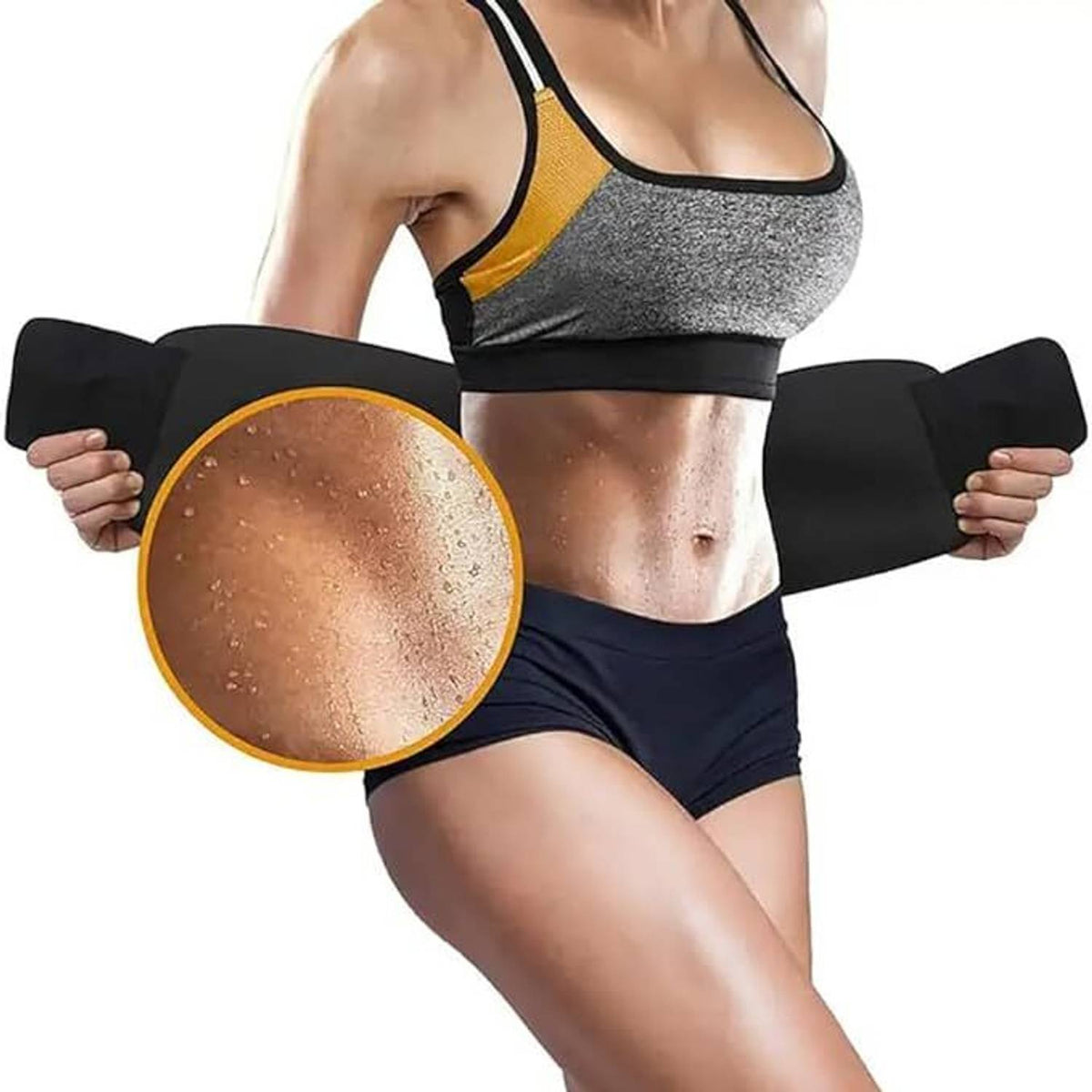 FitPick Sweat Belt | Adjustable Waist Support & Workout Belt